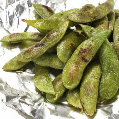 Very popular♪ Grilled edamame for 350 yen