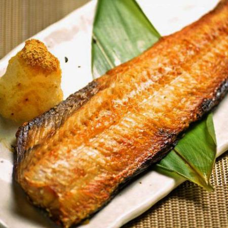 ホッケ塩焼き