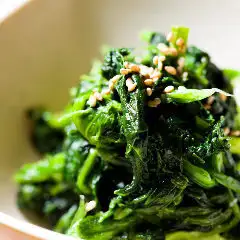 시금치 나물