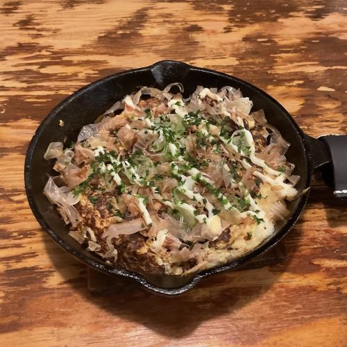 ふわとろ山芋鉄板焼き