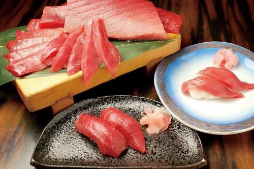 [Limited stock] Domestic bluefin tuna sashimi (assorted lean and medium fatty tuna)
