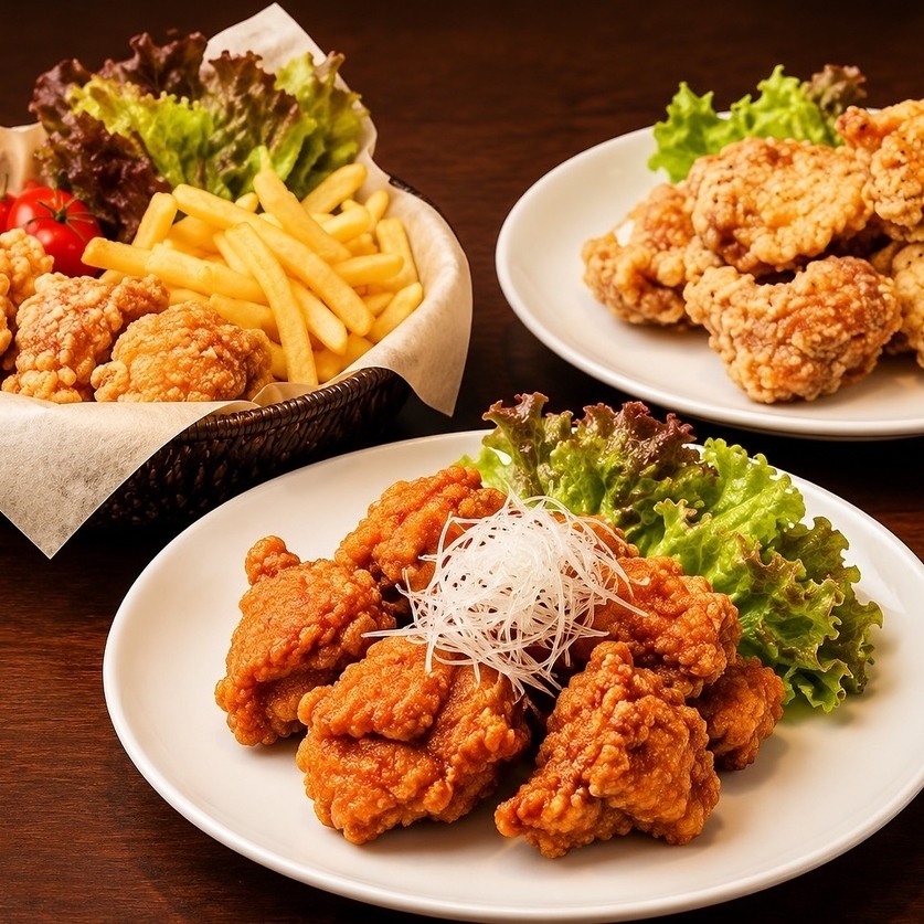 手作り仕込みのサクサクザンギが自慢！