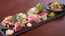 朝びきおまかせたたき盛合せ