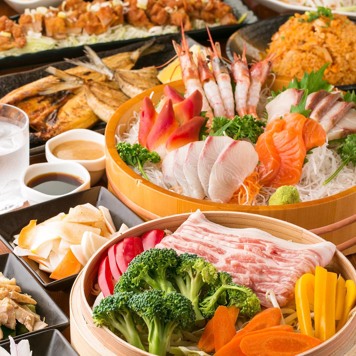 種類豊富な食べ飲み放題プランが2980円から！