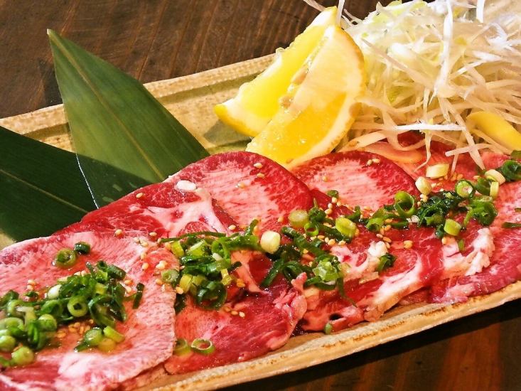 You can enjoy beef, chicken, pig, authentic seven-ring grilled ♪
