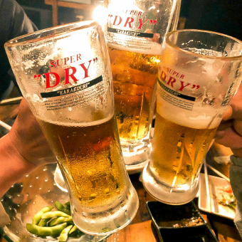 【単品ご利用時】たくさん飲まれる方にオススメ♪単品飲み放題2時間1980円！