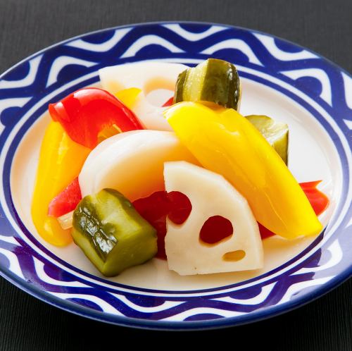 pickled vegetables