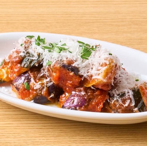 Eggplant and zucchini ratatouille