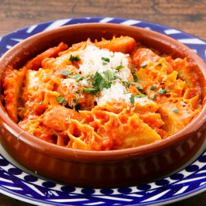 牛ハチノスとチョリソーのトマト煮込み