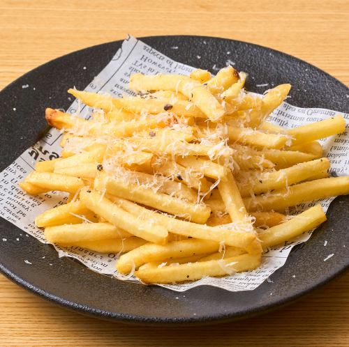 French fries with truffle flavour