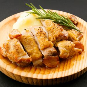 大山鶏のハーブグリル