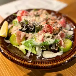 Caesar salad / Inunaki pork shabu-shabu salad