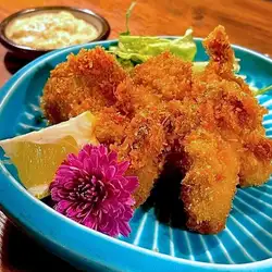 Deep fried oysters