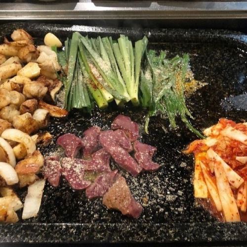 韓国式コプチャン焼き