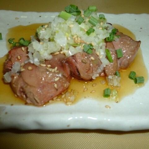 【白レバテキ】とろける旨みの炙り逸品