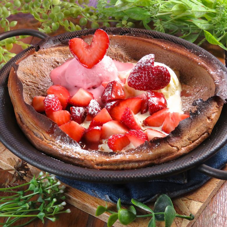 Strawberry Dutch Baby