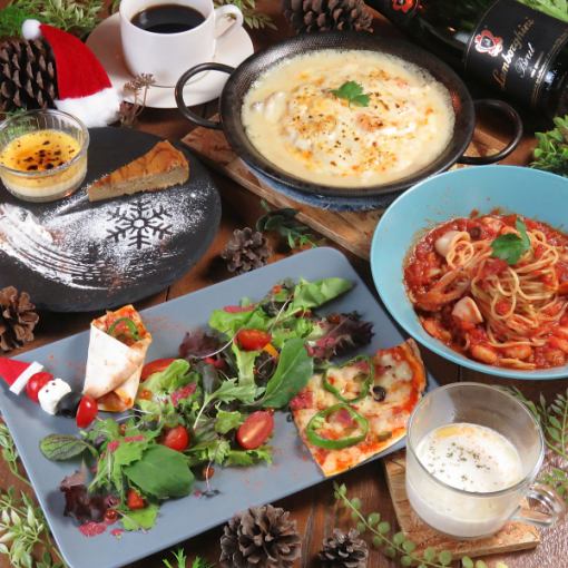 【12/13~12/28限定HUNGRYWOLF Winterコース】 ☆★X’masランチコース★☆2800円※要前日予約