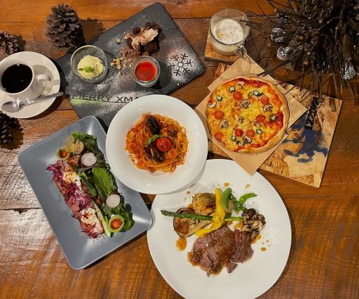 【ご予約可能日:12月20,21,24,25日】 ☆★X’masディナーコース★☆4,000円※要前日予約