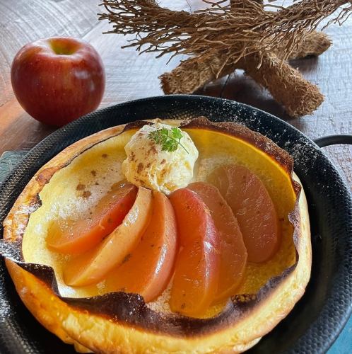 【期間限定!】りんごのダッチベイビー