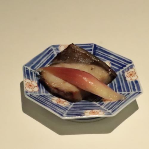 旬魚の西京焼き
