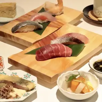 平日4名様以上限定★朱鷺コース★【自慢のにぎり、季節の小皿料理など全14品】★2H飲み放題付き