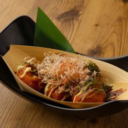 튀김 문어 구이 소스 마요