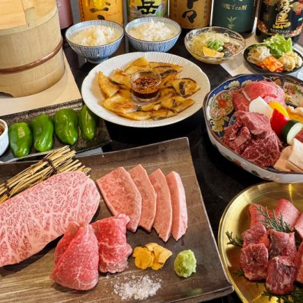 特選宴会＆焼肉コース(6,000円飲み放題付き)