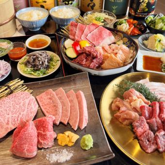 お食事堪能コース(6,500円飲み放題付き)