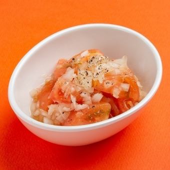 [Snack] Marinated tomatoes and onions