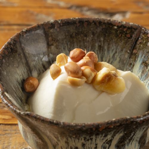 炭宮のおすすめ!豆乳とクリームチーズのお豆腐