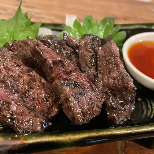 牛ハラミの炭火焼