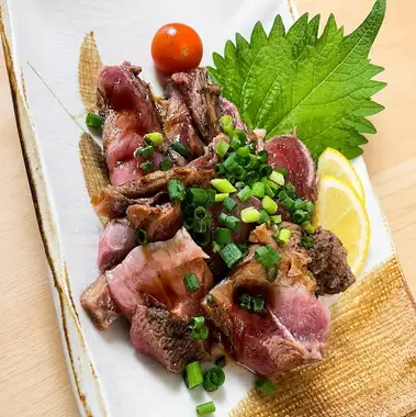 【自家製ダレ!】地鶏のたたき