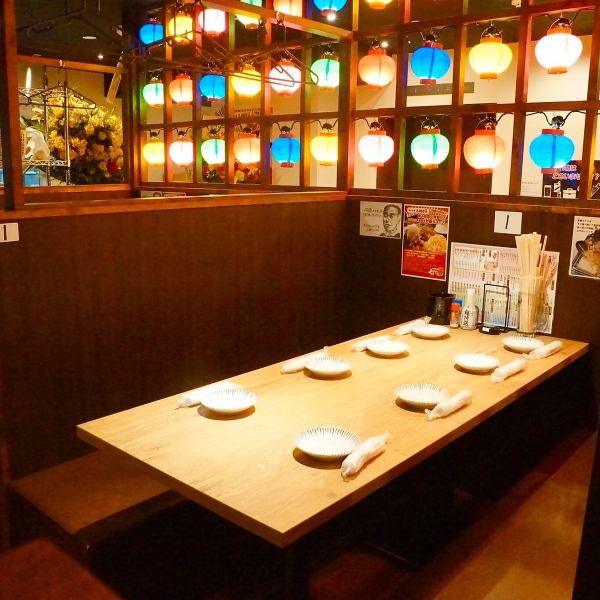 Dokan and Wai Wai public bar! Easy-to-use table seats and BOX seats are a perfect space for a quick drink on your way home from work ♪ ≪Kamata Izakaya All-you-can-drink welcome and farewell party≫