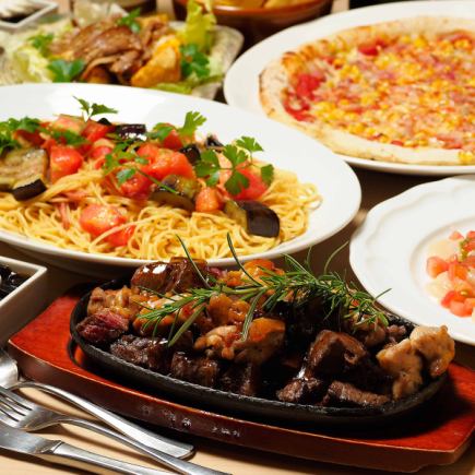 平日限定お肉増量♪【120分飲み放題付】肉フェス宴会コース/全7品 3950円