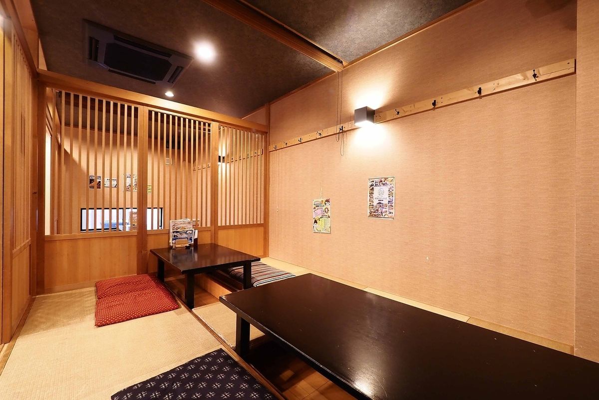 掘りごたつ席でまったりおくつろぎください！