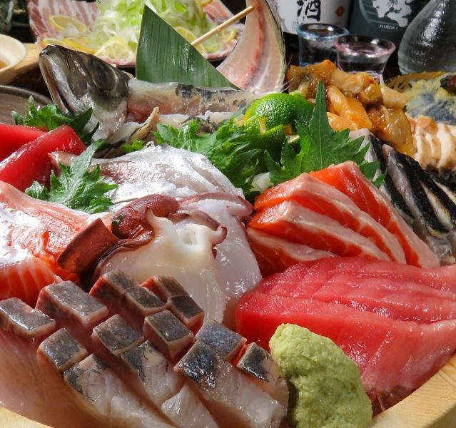 又八と言えば刺し盛り!