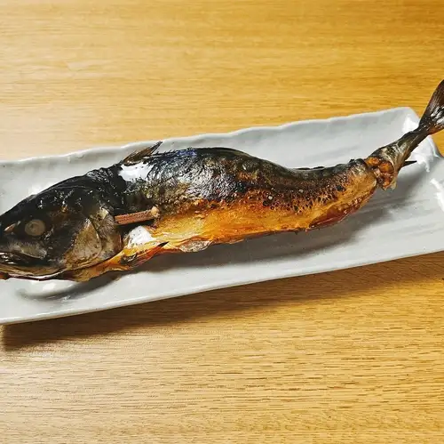 トロサバの一本焼き