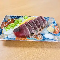 カツオの藁焼き
