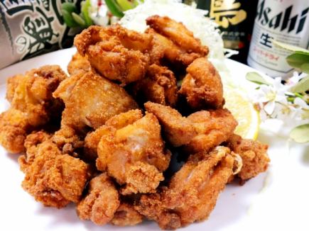 【火～木＆学生限定】いたちゃん新歓お食事コース全6品2500円(税込)　唐揚げ60分食べ放題