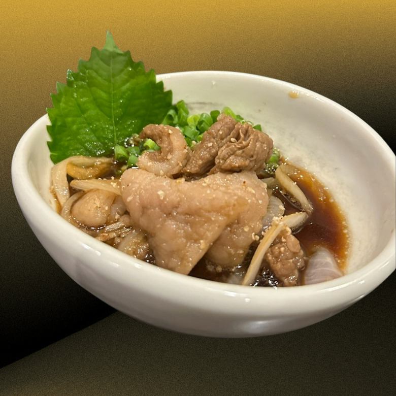 黒毛和牛スジポン酢