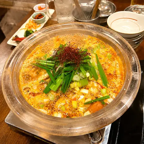 牛骨白湯スンドゥブ鍋