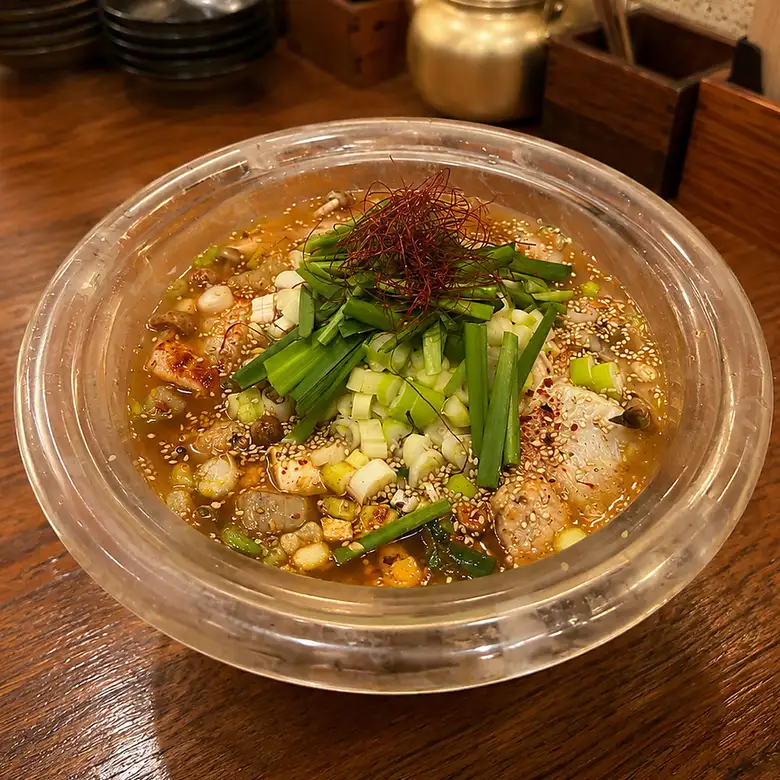 牛骨白湯スンドゥブ鍋(Sサイズ)