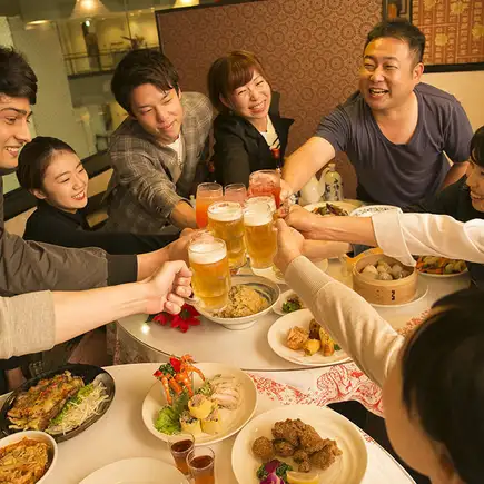 "Chef's Recommended Seasonal Delicacies with All-You-Can-Drink Course" 5,000 yen to 4,600 yen Drinking Party/Social Gathering