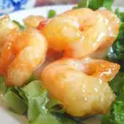 Shrimp with mayonnaise