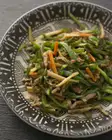 Pork loin steak, Chinese onion, or green pepper pork each