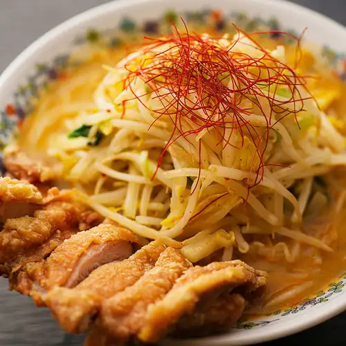 野菜たっぷり鶏排肉 菜タン麺
