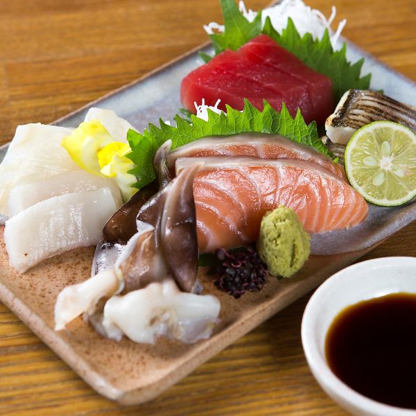 [5 kinds of sashimi]