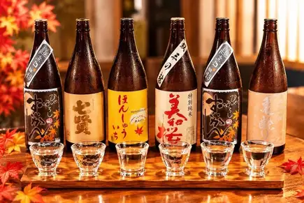 [Selected by Izumi] Seasonal Japanese Sake 3-Variety Tasting Set 1500 yen (tax included)