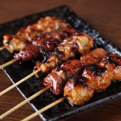 Assorted skewers (sauce, salt)