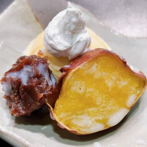 焼芋バニラアイス